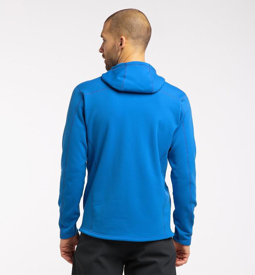 Haglöfs Mens Bungy Fleece Blue New Zealand 16893KOCS
